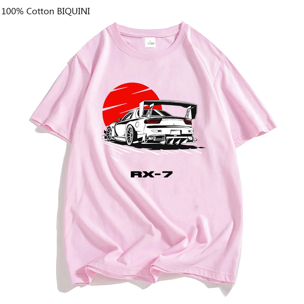 Camiseta Algodão Rx-7 Fujiwara