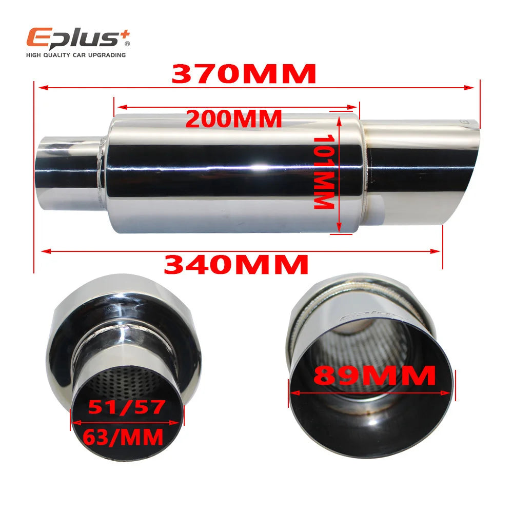 Abafador Esportivo Full Inox 3,5''