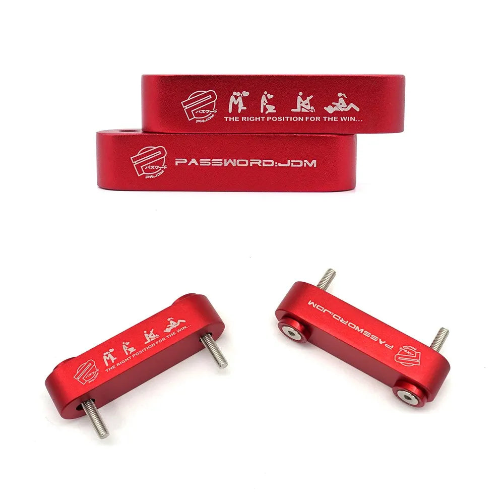 Espaçadores de capô Honda Civic 92-95 EG 96-00 EK Billet