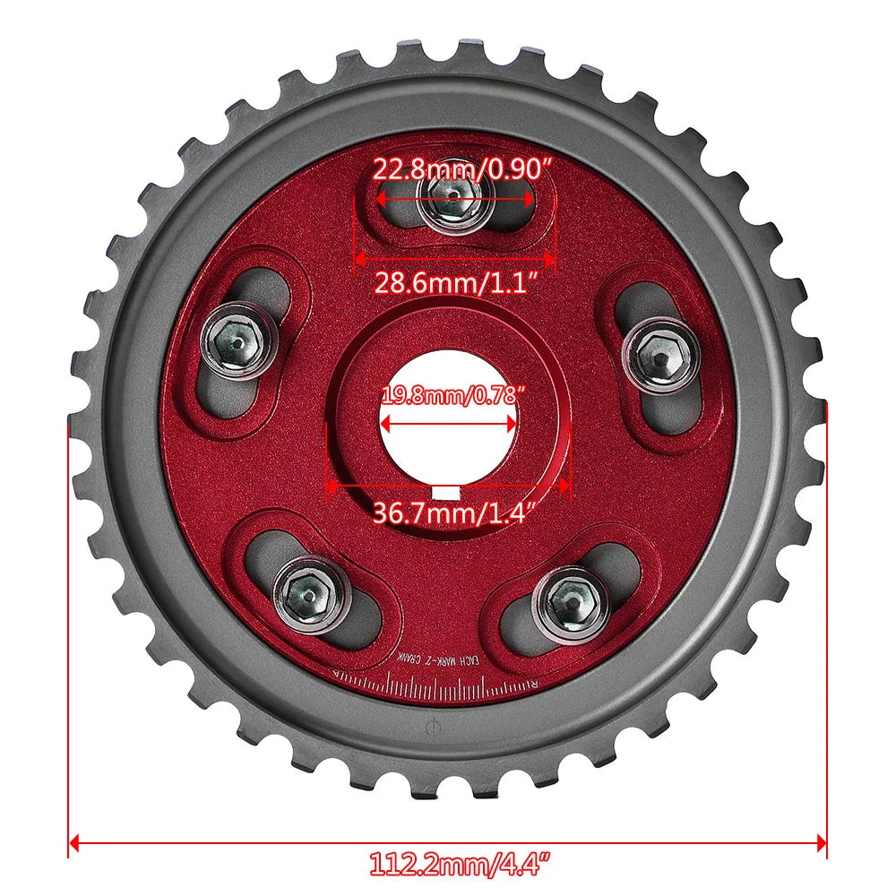 Polia Ajustável Honda Civic SOHC D15/D16 Sade