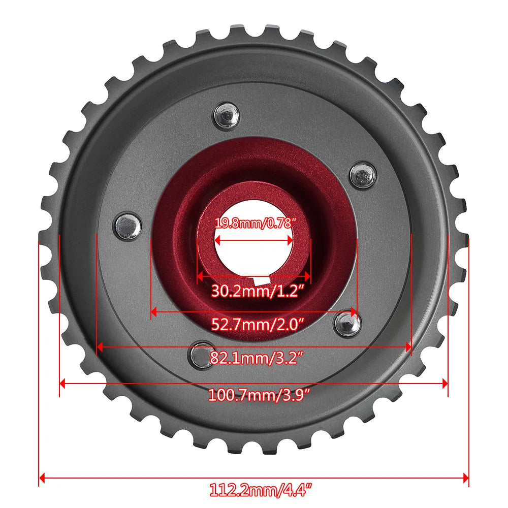 Polia Ajustável Honda Civic SOHC D15/D16 Sade