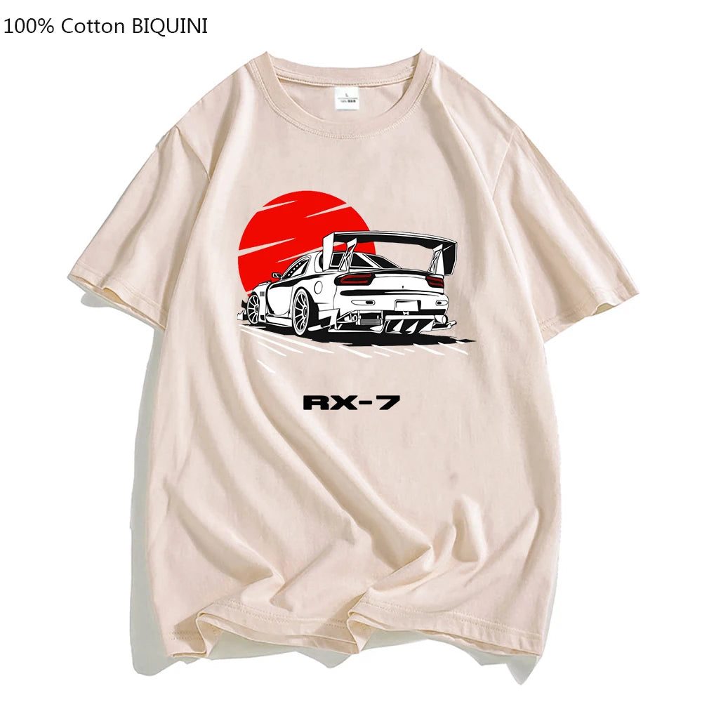 Camiseta Algodão Rx-7 Fujiwara