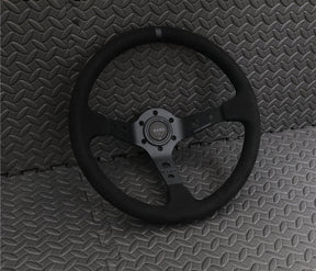 Volante Momo Black Edition Suede