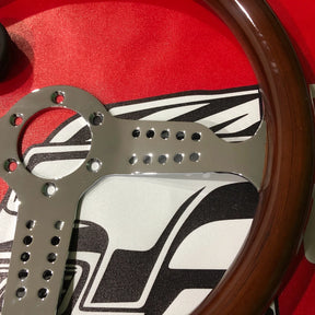 Volante Esportivo Momo Madeira Grand Prix