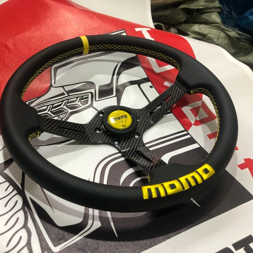 Volante Esportivo Momo Carbon