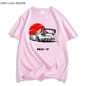 Camiseta Algodão Rx-7 Fujiwara