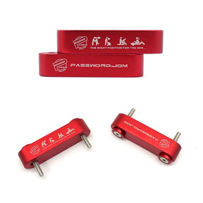 Espaçadores de capô Honda Civic 92-95 EG 96-00 EK Billet