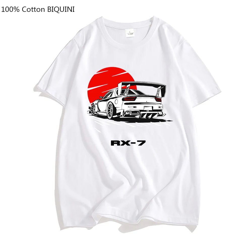 Camiseta Algodão Rx-7 Fujiwara