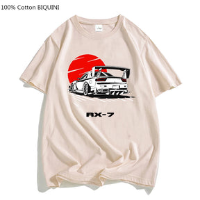 Camiseta Algodão Rx-7 Fujiwara