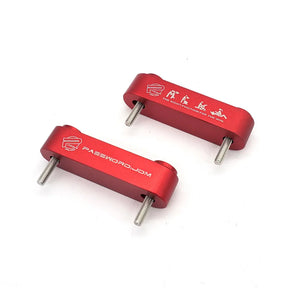 Espaçadores de capô Honda Civic 92-95 EG 96-00 EK Billet