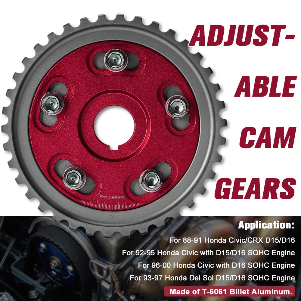 Polia Ajustável Honda Civic SOHC D15/D16 Sade